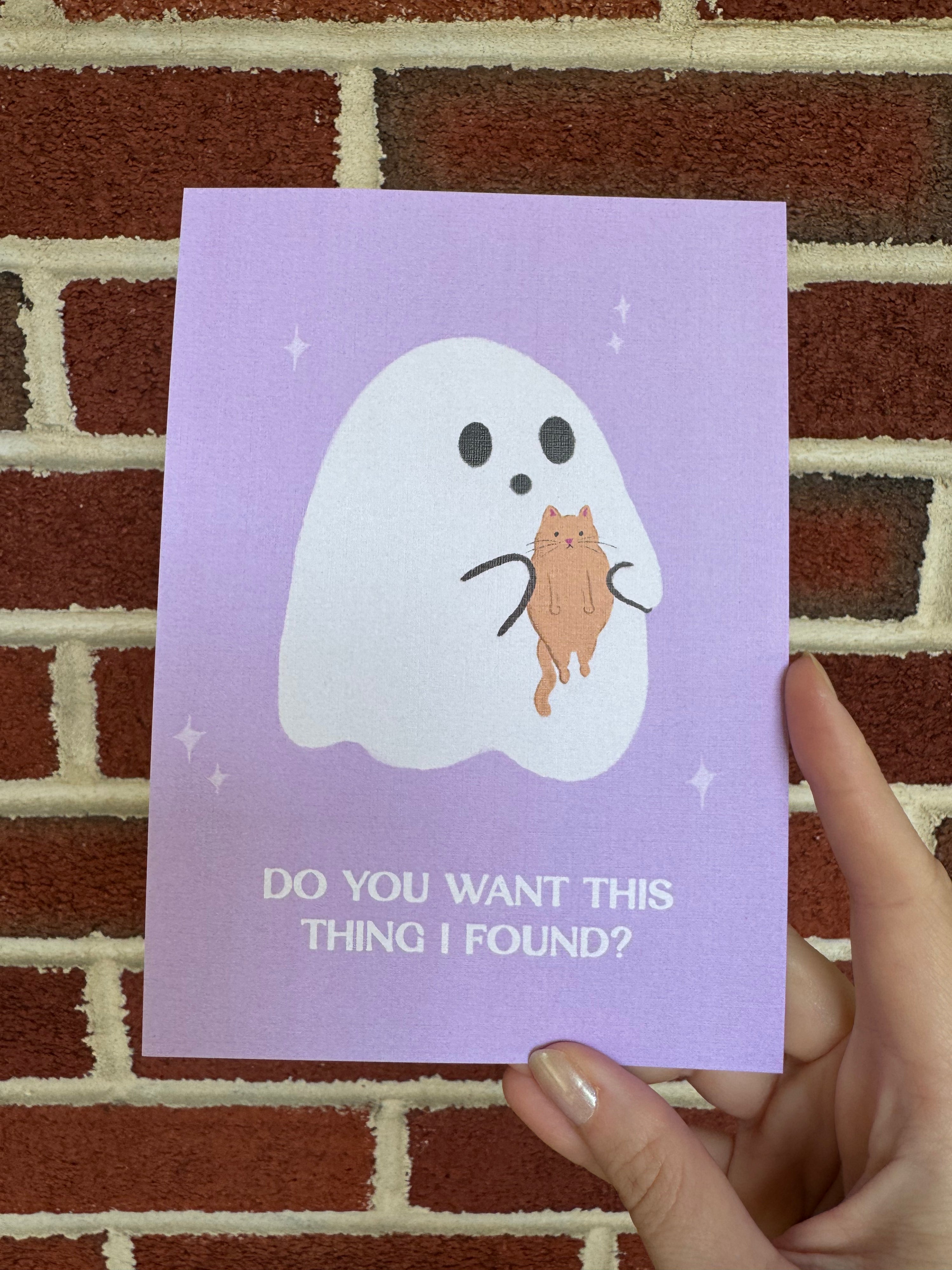 Do you want this thing I found? Print