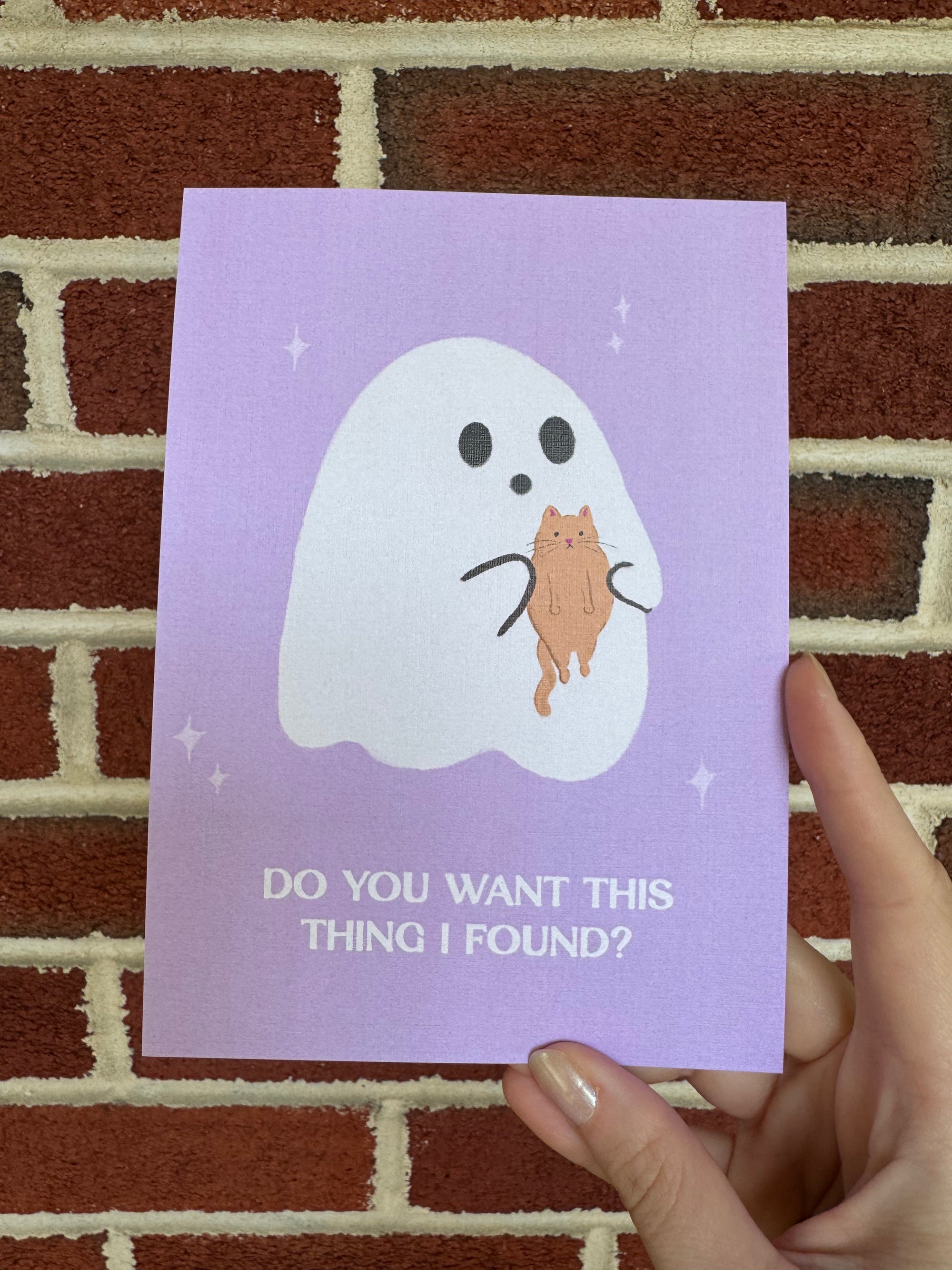 Do you want this thing I found? Print