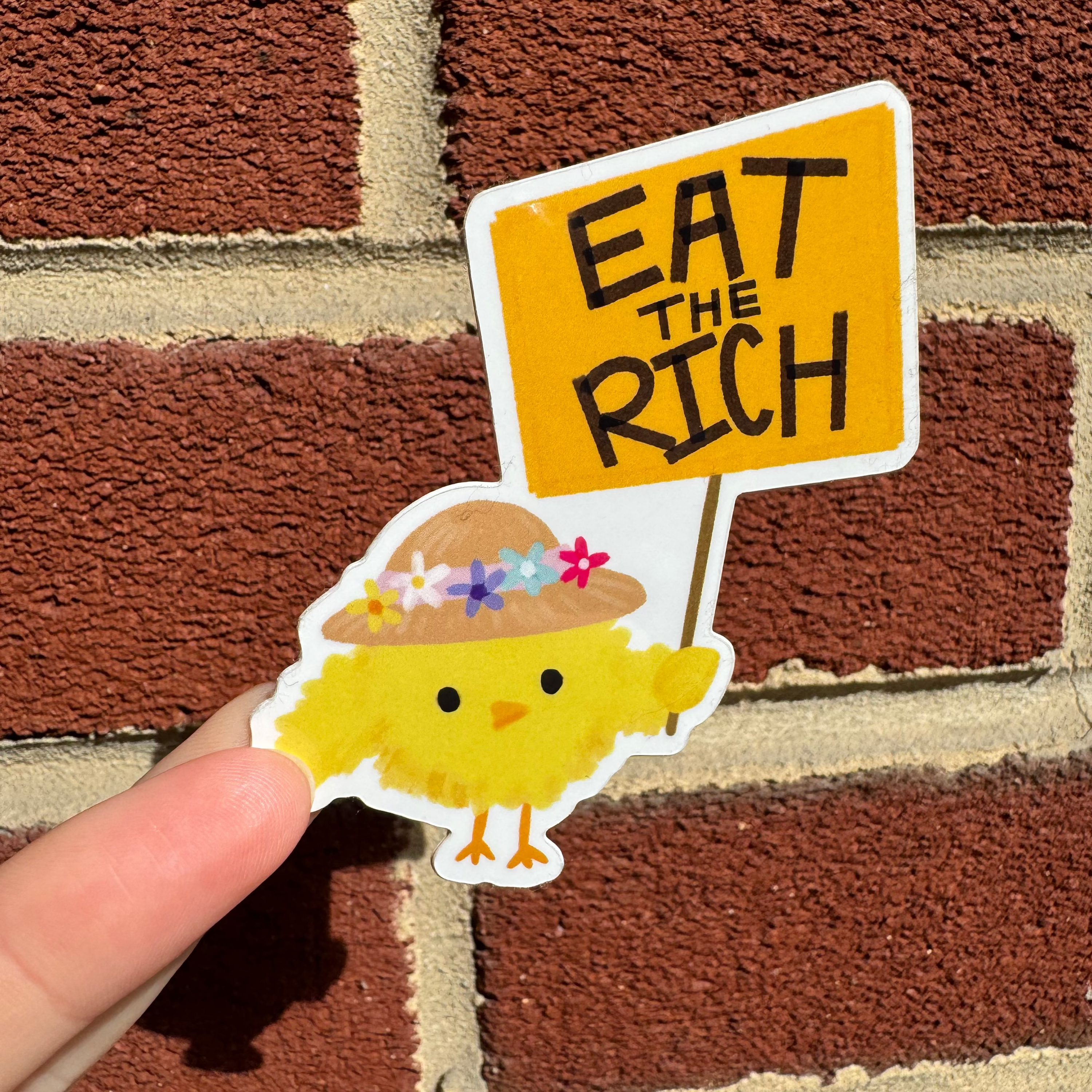 Eat the Rich Sticker