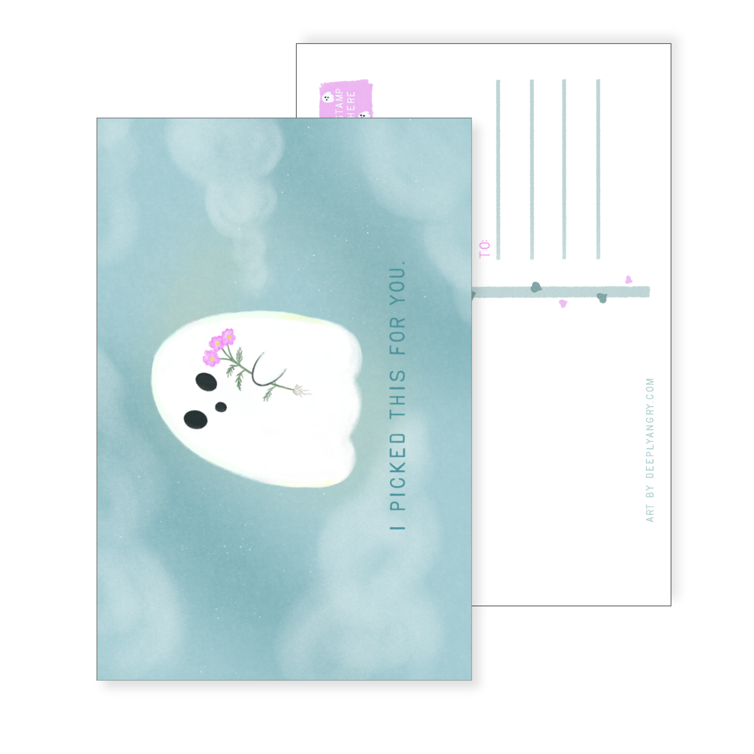 I Picked This For You Postcard