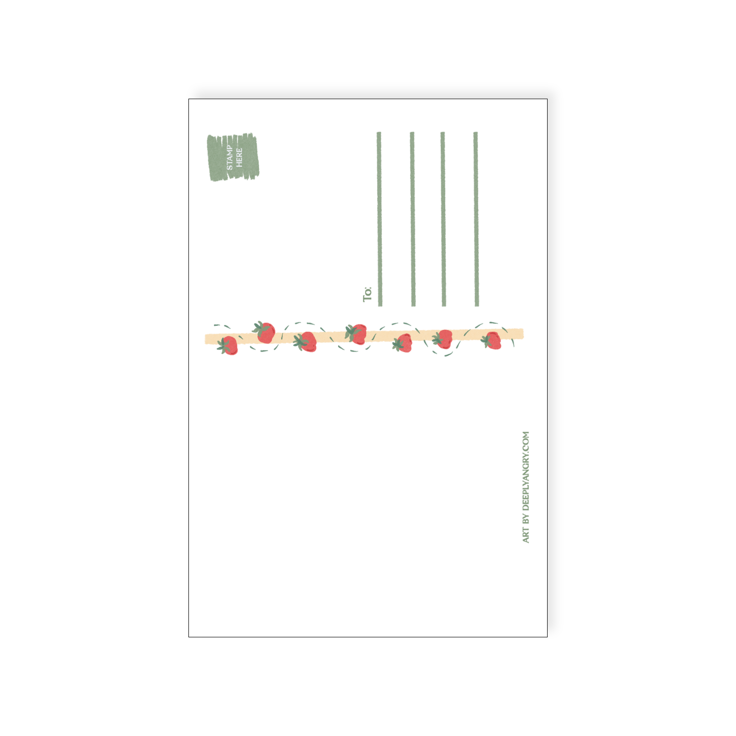 Bawk Postcard