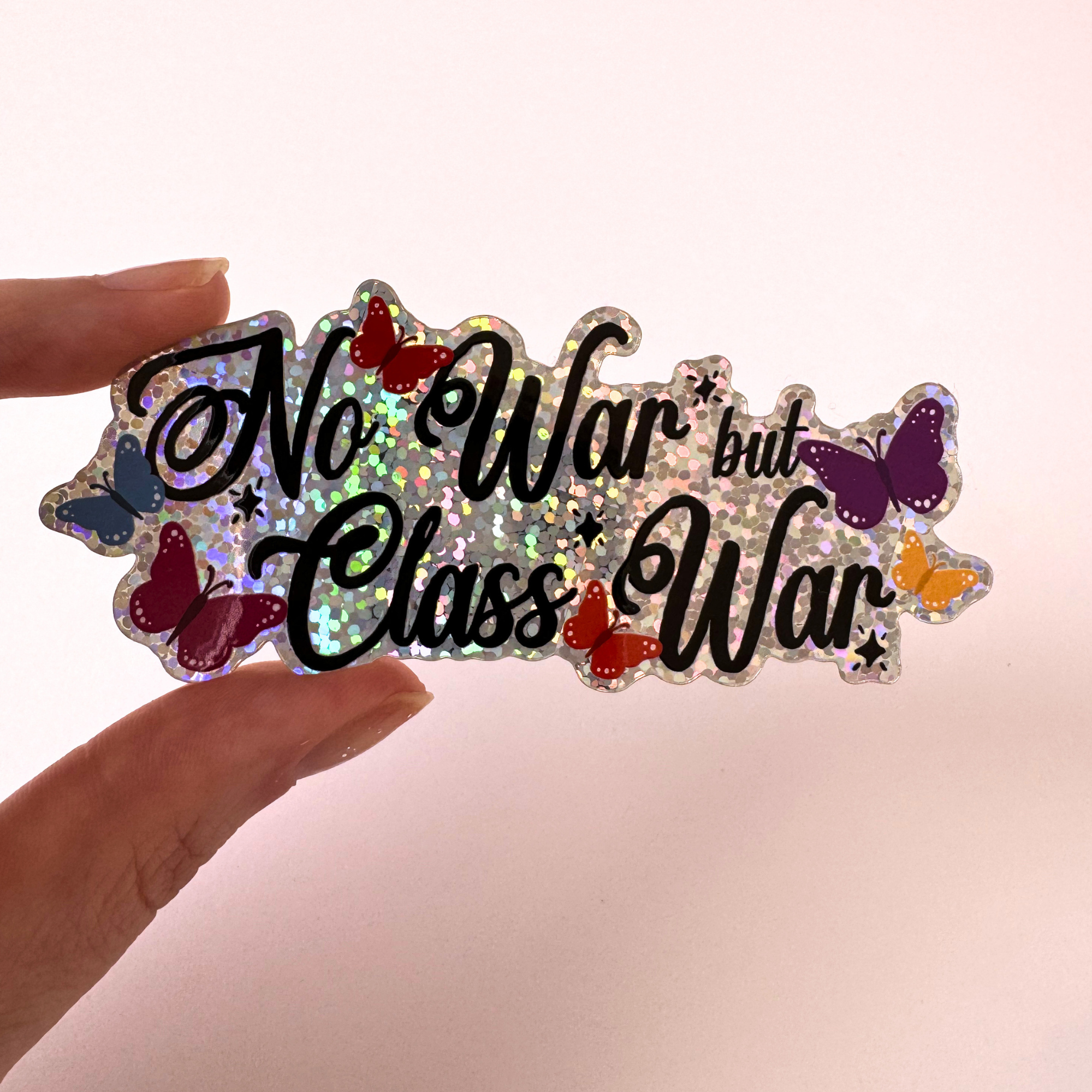 No War But Class War Sticker